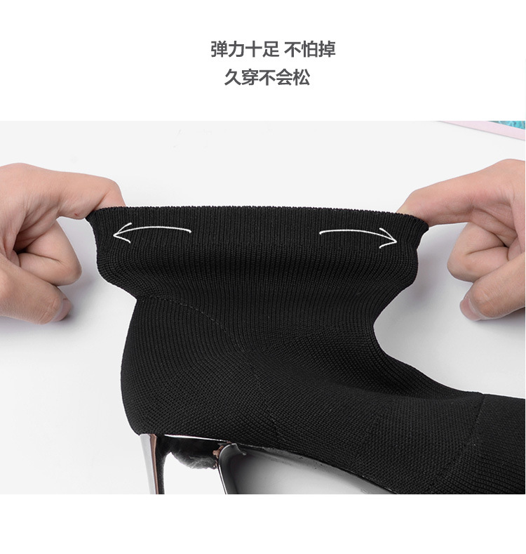 Bottes femme en Tissu - Ref 3354982 Image 15