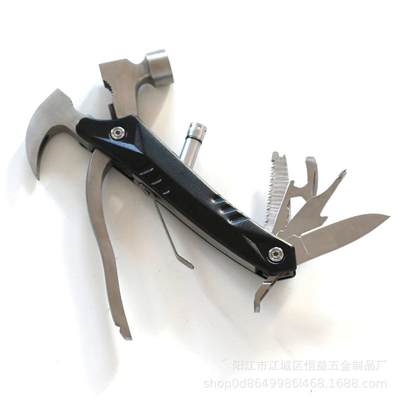 多功能不锈钢救生锤  安全锤 多功能斧头铝柄不锈钢 锤 便捷工具