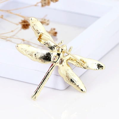 Exquisite Color Dragonfly Brooch High-end | Yaxa sancaqları