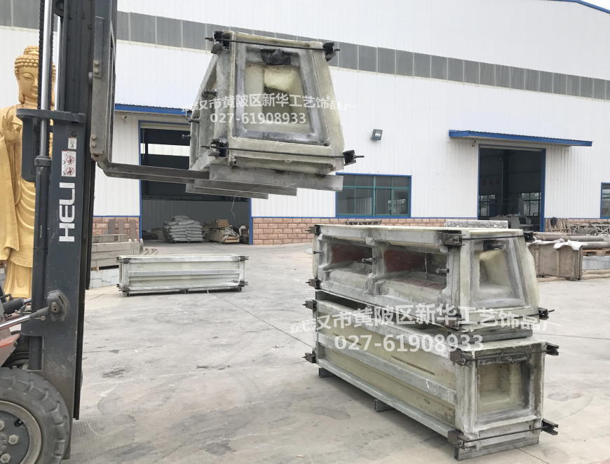 鹅卵石生态框护坡模具