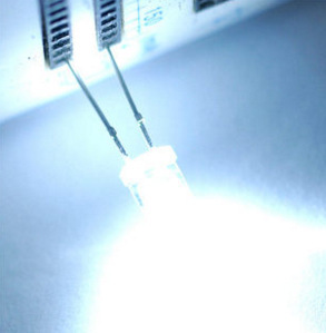 5MM白发白 F5白灯白色白光 超高亮直插圆头LED发光管-阿里巴巴