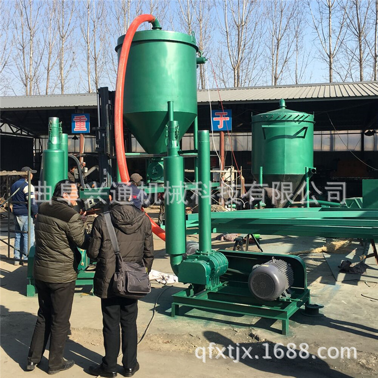 广州车间粉料倒仓气力输送机 江西粉煤灰罗茨风机吸料机厂家
