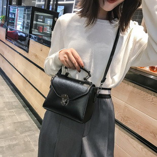 Winter one-shoulder bag, trend shoulder bag, 2018, Korean style