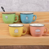 Milk Cup Zakka Milk Cup Ceramic Milk Cup Creative Milk Cup Small Wide Breakfast Cup