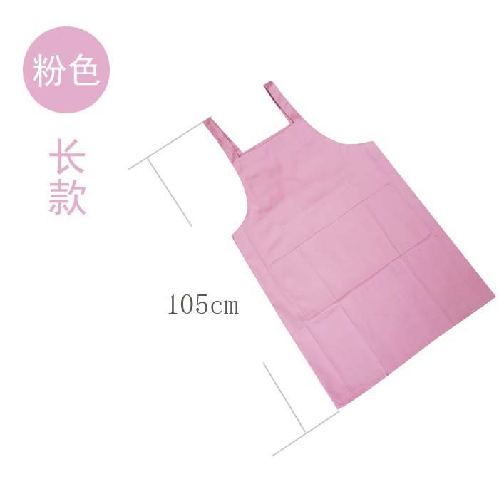 Estilo coreano moda lindo cocina restaurante ropa de trabajo para adultos hombres y mujeres delantal logotipo personalizado bordado impresión