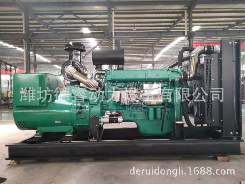 潍坊250千瓦移动拖车移动式防雨罩柴油发电机组250KW潍柴动力