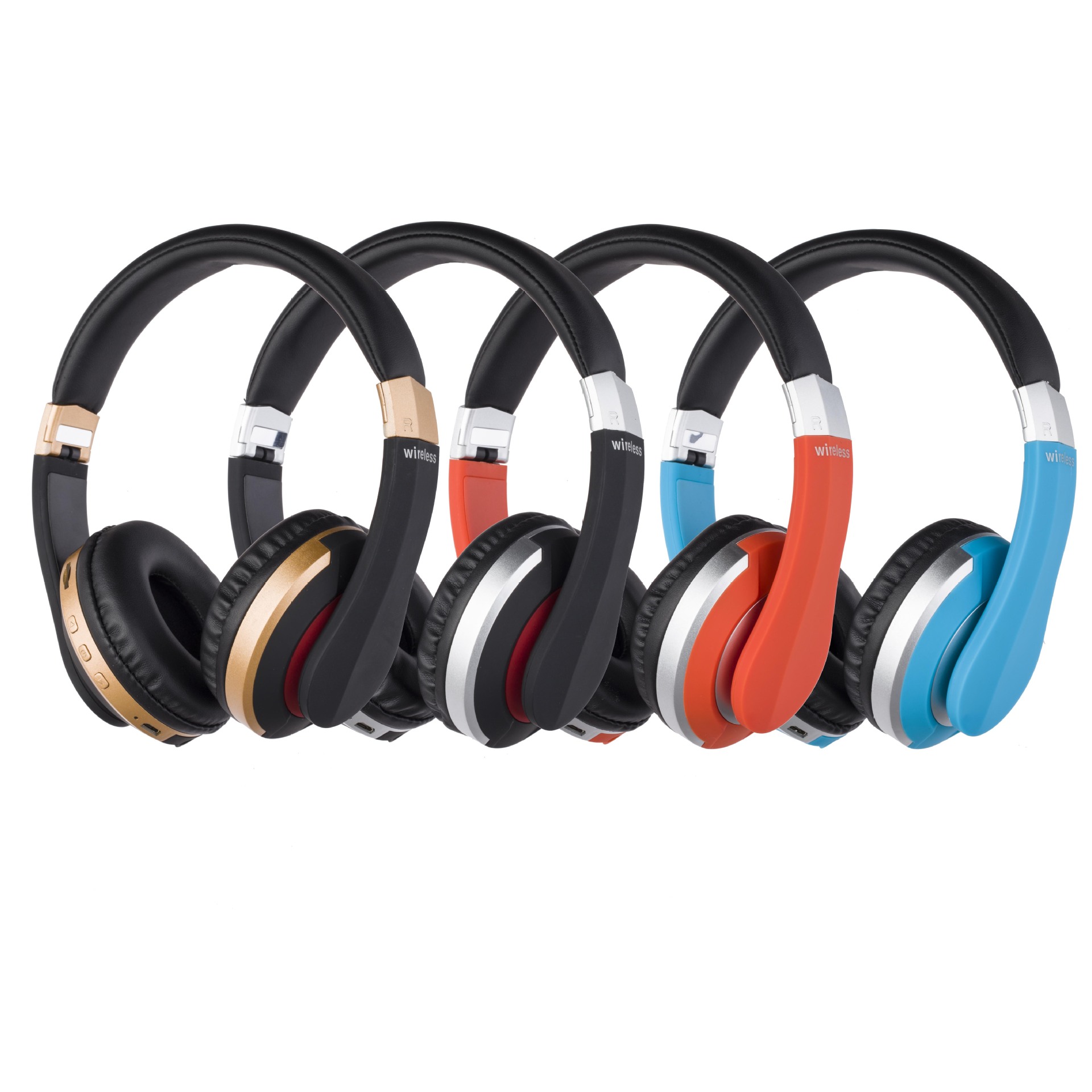 亚马逊 金色mh7无线头戴式蓝牙耳机游戏折叠耳机5.0 厂家现货耳麦