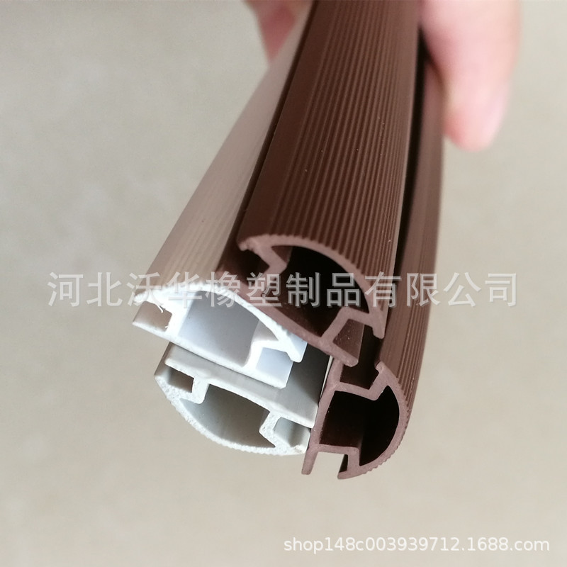 供应PVC衣柜移门密封条 彩色PVC卡槽密封条 推拉衣柜防撞密封条