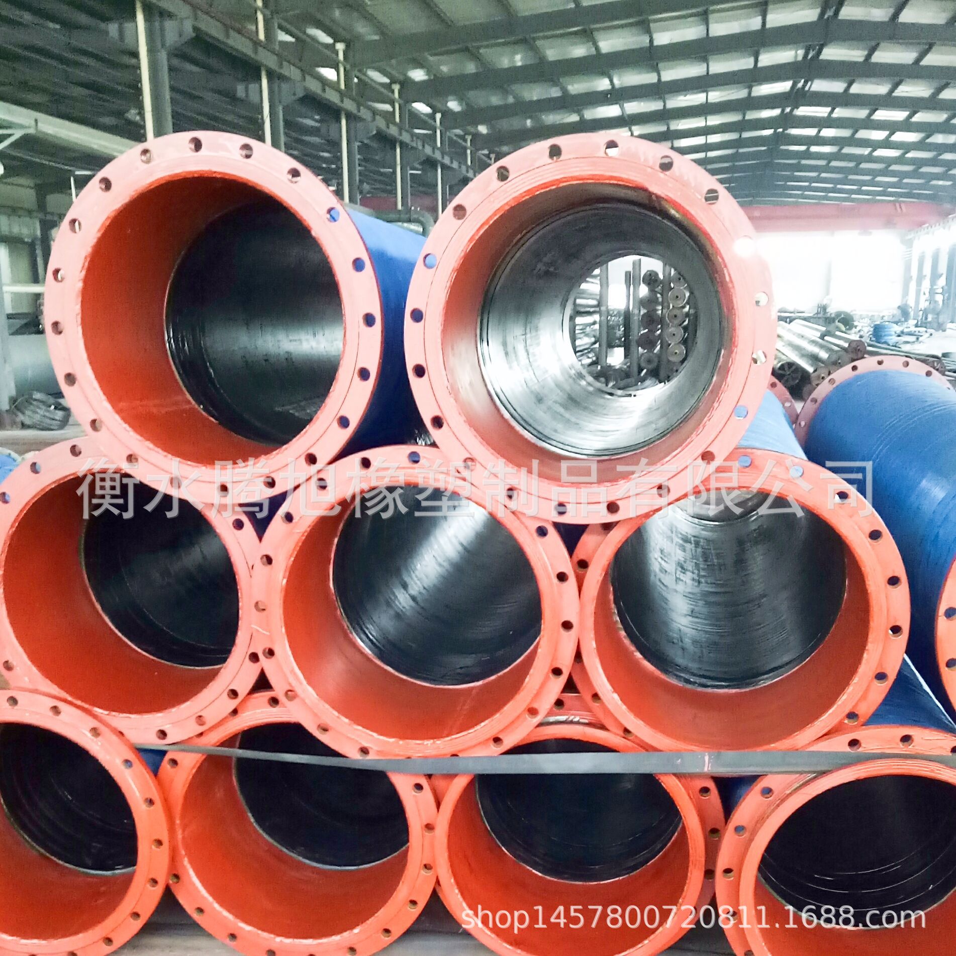 输送泥浆橡胶软管  夹线橡胶软管  法兰式钢丝骨架橡胶软管