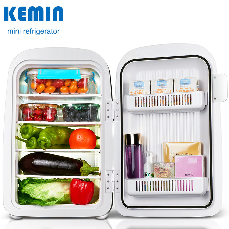 科敏28L大白车载冰箱迷你小型冰箱制冷家用宿舍车家两用冷暖器