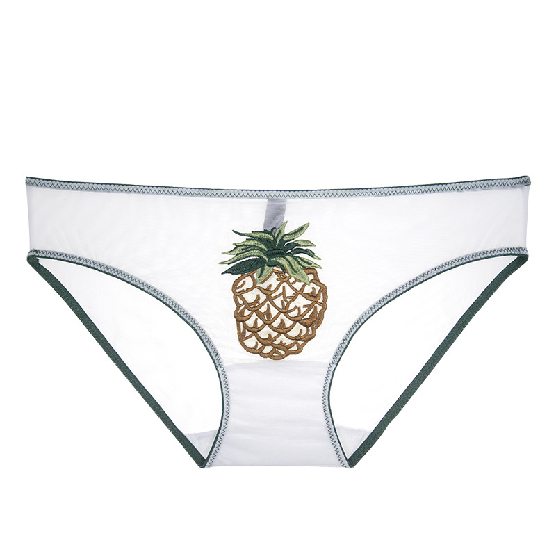 New pineapple strawberry embroidery sexy underwear  NSWM23039