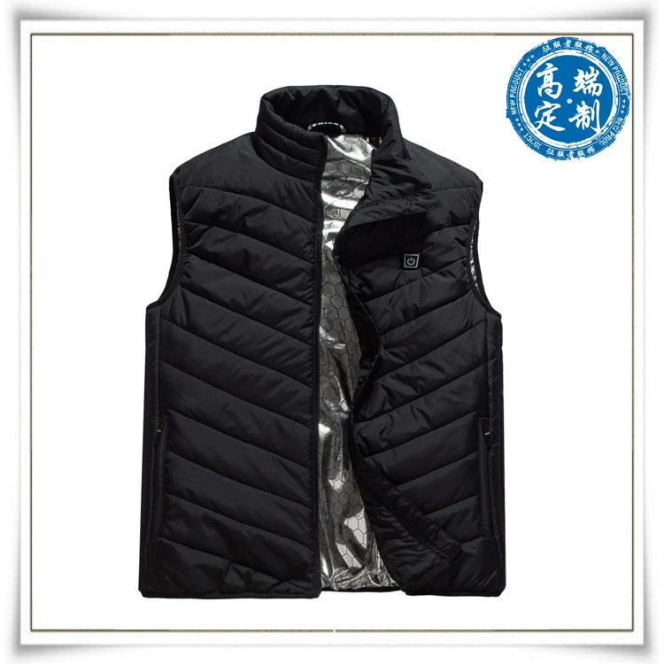 Высококачественный индивидуальный нагревательный жилет Умный USB перезаряжаемый нагревательный хлопковый жилет индивидуальный нагревательный жилет