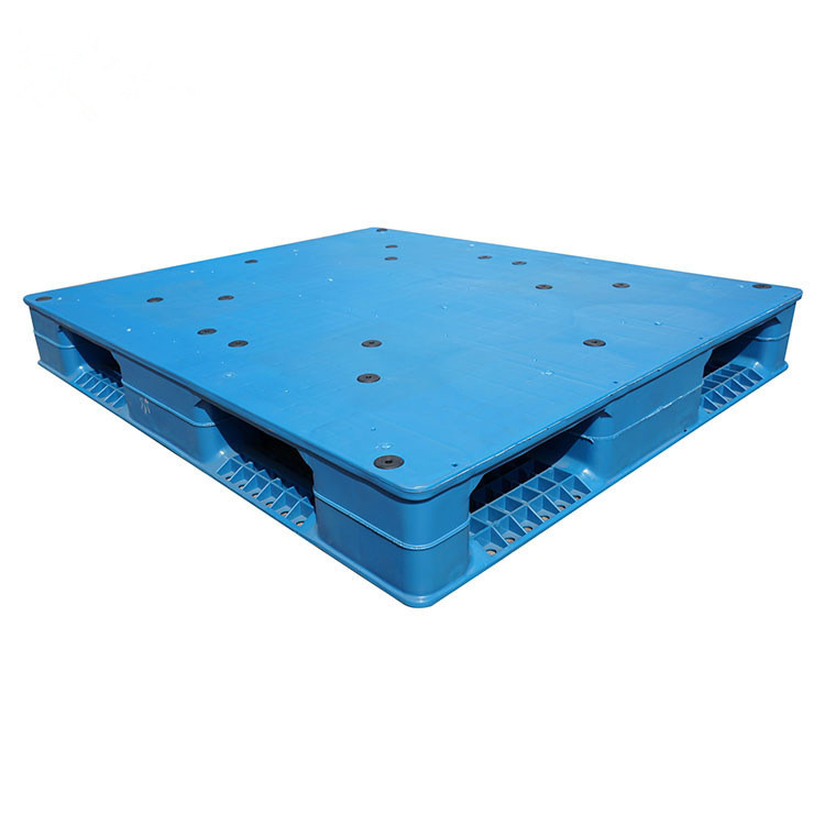厂家直销加厚款1210平板双面托盘仙桃潜江西安叉车板塑料托盘批发