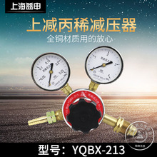 上海减压器厂 YQBX-213 丙稀减压器 减压阀 丙稀表