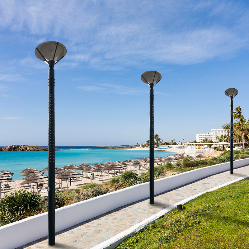 簡約現代戶外LED打眼燈工程園林草坪燈街道防水防鏽路燈