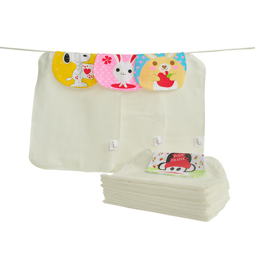Aishimiao  New Arrival Sweat Towel Pure Cotton Baby Absorbent Towel Four-Layer Gauze Baby Back Support Towel Wholesale