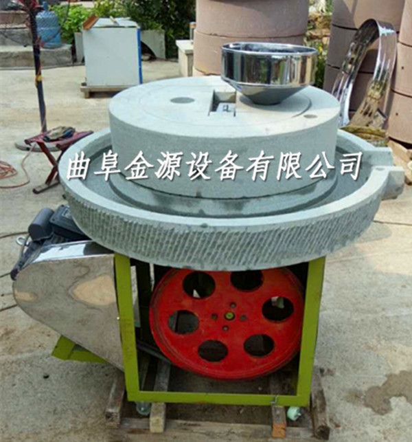 豆腐加工设备传统石磨豆浆机 家用电动米浆豆腐机图片