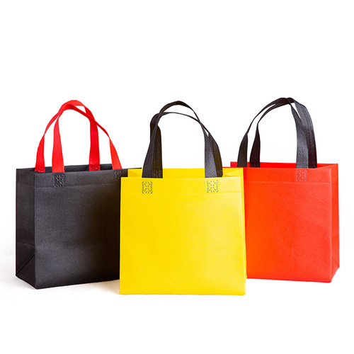 New non-woven bag, three-dimensional takeaway bag, fast food bag, handbag, printable LOGO, fresh-keeping portable bag