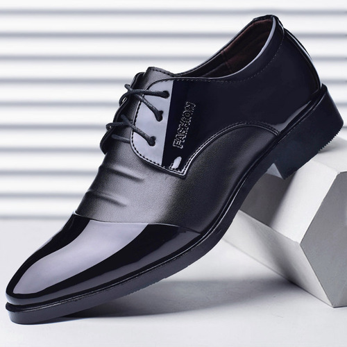 Cross-border preferred leather shoes men's business formal shoes men's 46 casual shoes 47 extra large size 48 one piece drop shipping