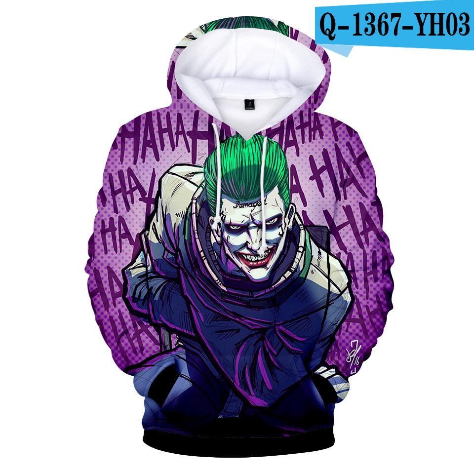 Sweat-shirt en Coton clown jacket joker 3D - Ref 3423553 Image 4