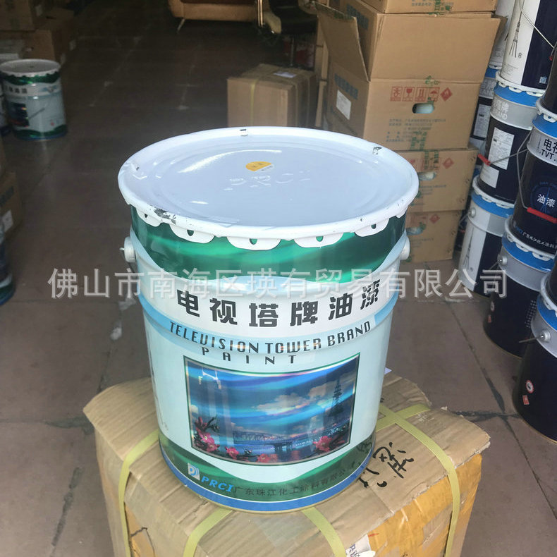 电视塔牌4.5公斤红丹醇酸防锈漆 