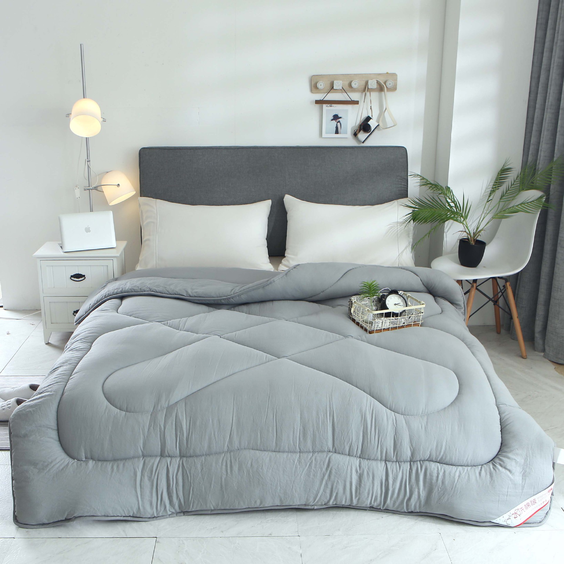 wholesale new pattern thickening Washed cotton Winter quilt Double student Washed cotton quilt Promotions gift Gift wrap