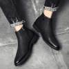 Martens, low low boots for leisure for leather shoes English style, autumn