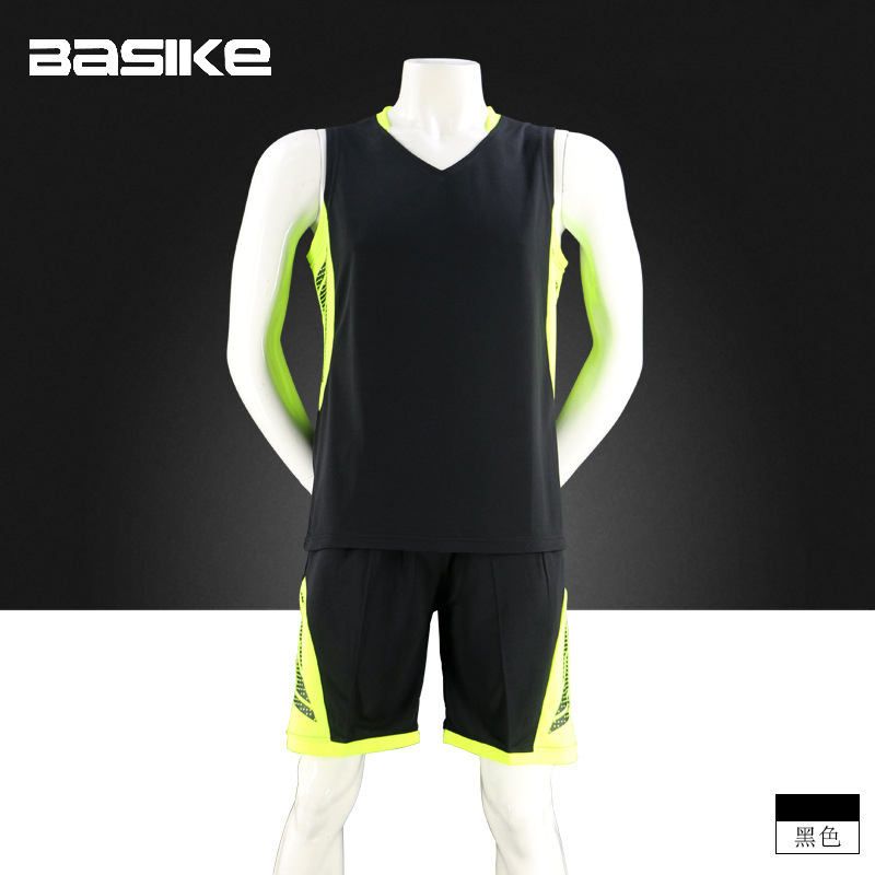 厂家直销篮球服 队服定制 印字学生比赛运动服 吸汗透气速干套装