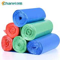 Easy Innovation Office Supplies Disposable Heavy-Duty 45*50cm Reel-Style Black and Color PE Plastic Bags