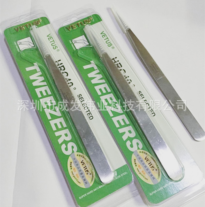 供应不锈钢镊子 LED金线镊子 邦定铝线镊子 精密镊子VETUS夹子 