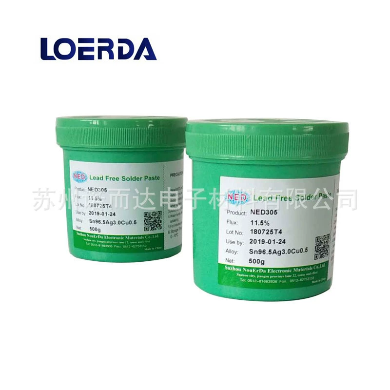 Фабрика оптовых продаж Бессвинцовая высокотемпературная паяльная паста SAC305 припой яркий без остатка цена