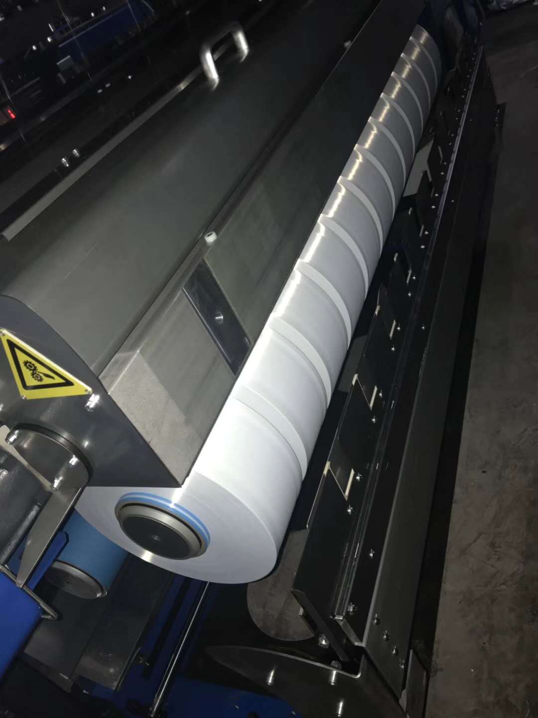 切片纺三角有光本白FDY绣花线原料  规格150D/48F