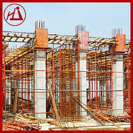 建宇批发 建筑工地大量适用轮扣式脚手架租赁销售 模板支架钢楼梯