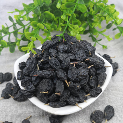 新疆特产吐鲁番 无核无籽黑加仑葡萄干黑提子干|ru