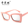 Fashionable retro sunglasses suitable for men and women, glasses solar-powered, Korean style, internet celebrity