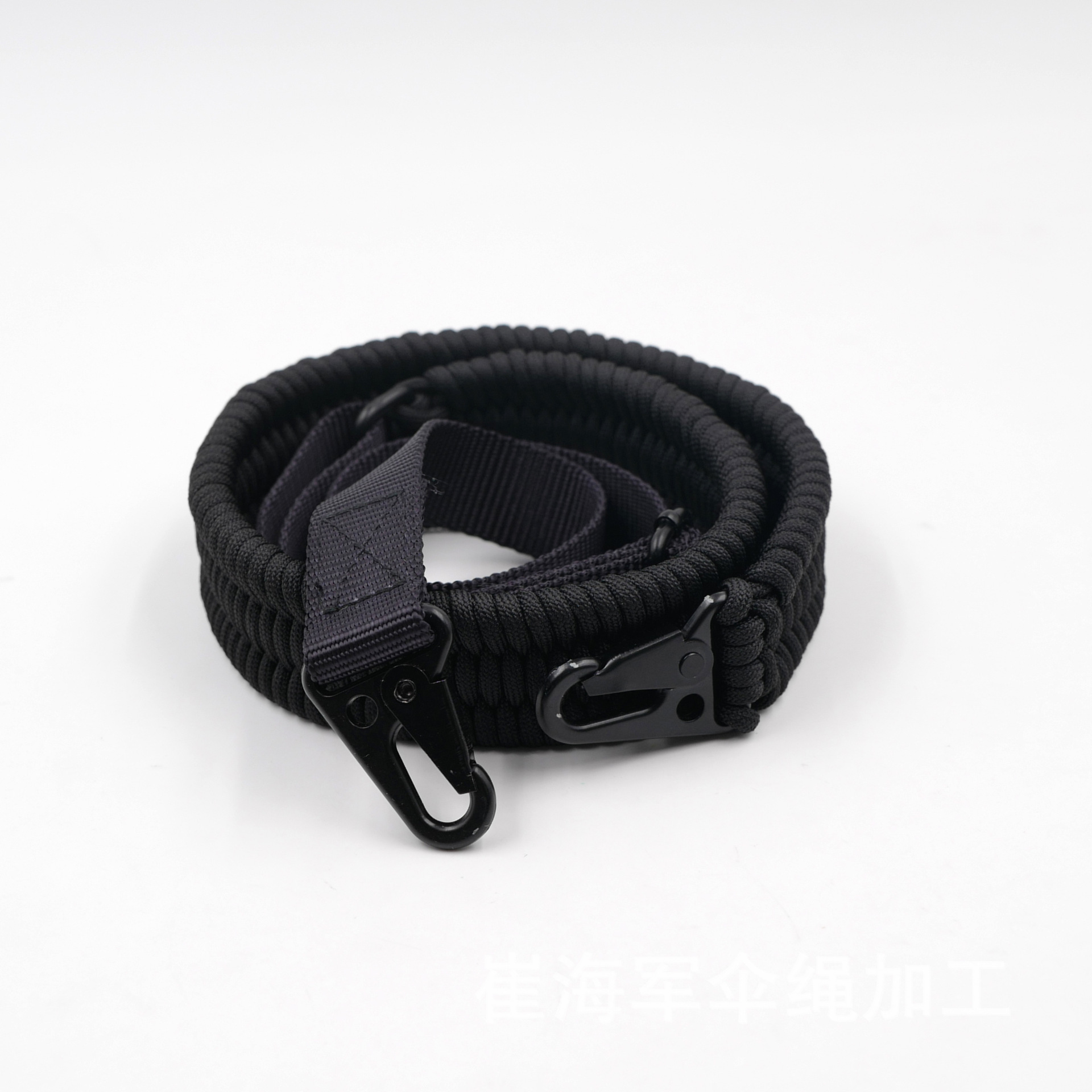 户外七芯伞绳编织肩带 高品质 野战装备 纯手工编织 批发