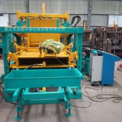 厂家生产多功能液压免烧QT8-15水泥砖机 全自动液压砖机生产线