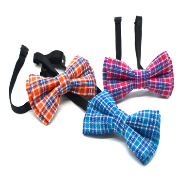 现货批发百搭小绅士格子领结 男女小孩儿童领结 潮宝宝領結礼服