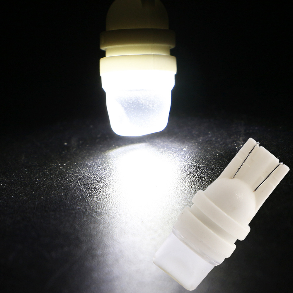 T10 W5W 194 铝件带凹透镜 1SMD 1.5W 示宽灯 仪表灯 牌照灯 LED