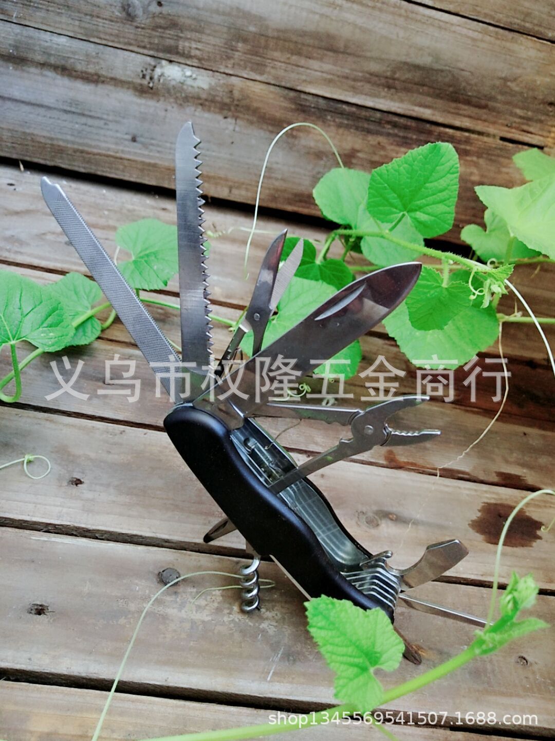 多功能刀具 111毫米多功能折叠小刀 开瓶器 野营工具户外用品批发