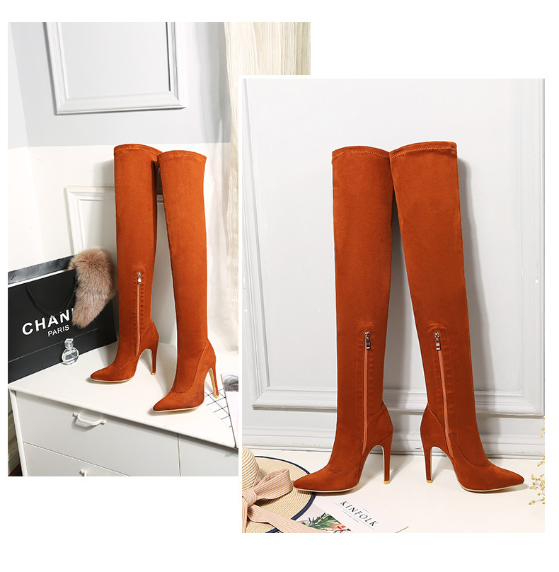 Bottes femme en Daim - Ref 3355064 Image 18