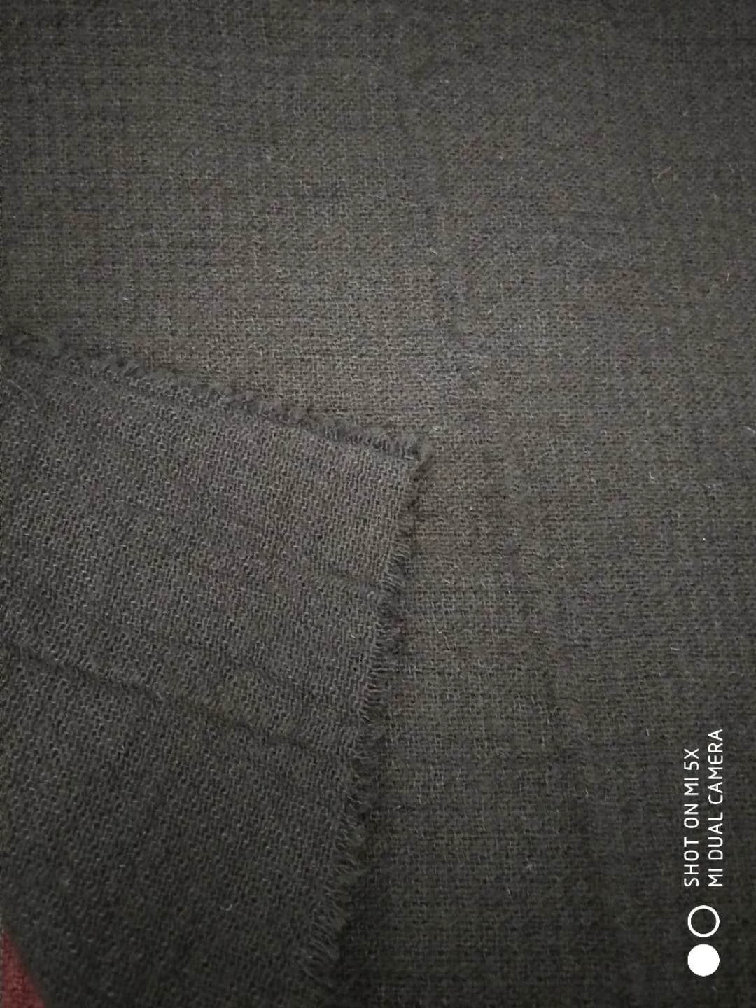 Demi-season woolen black cloth, jacket