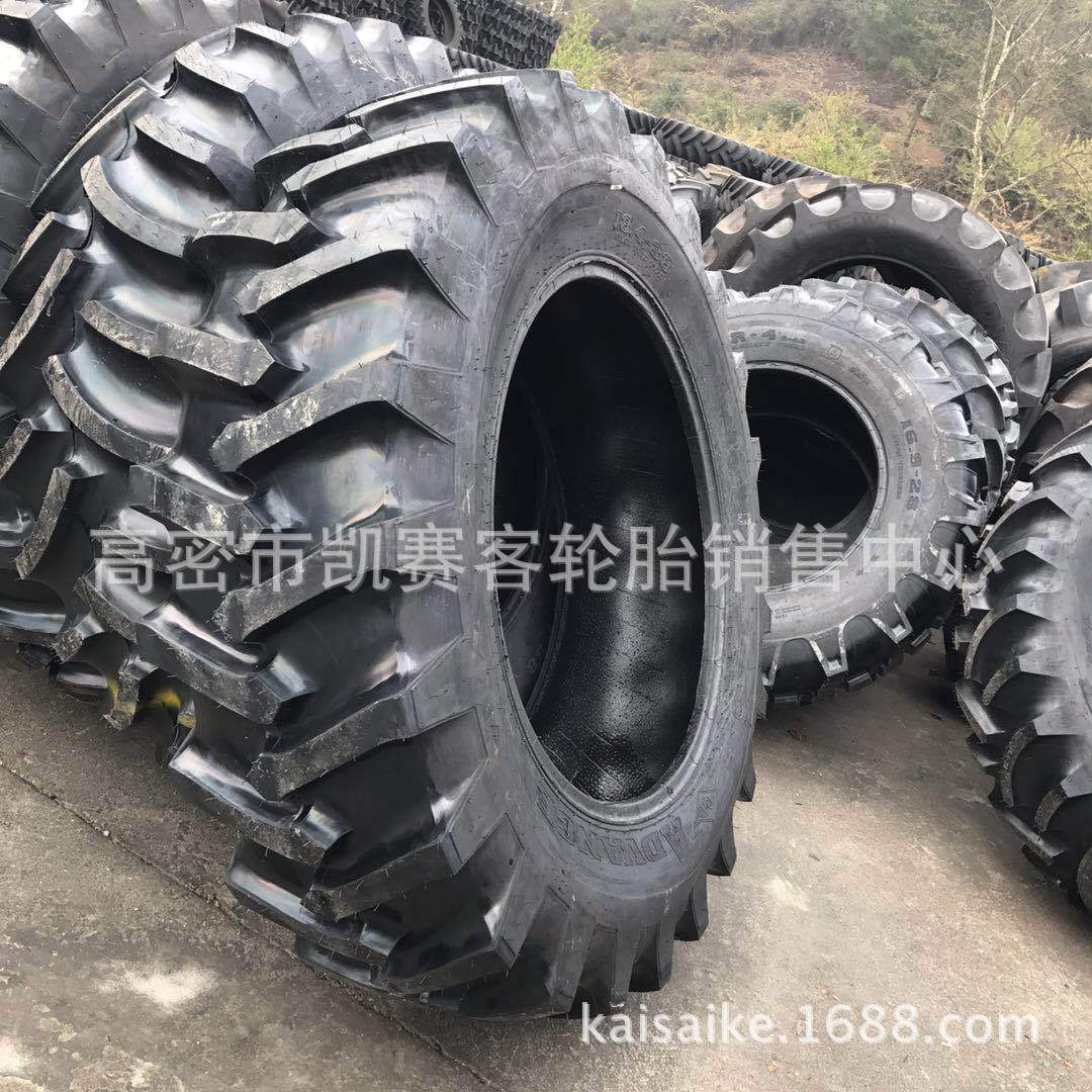 防开裂防晒轮胎 14.9-28 24 26 农用人字拖拉机轮胎 加厚抗磨