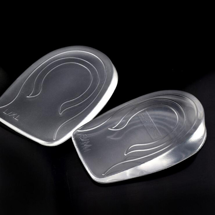 Non-slip silicone invisible shock-absorbing half insoles for men and…