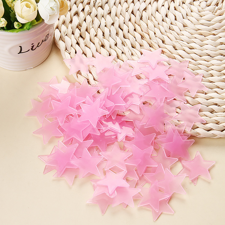 3cm Star Luminous 100pcs Pack Fluorescent Star Sticker display picture 8