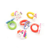 Children's cartoon ring PVC, Birthday gift