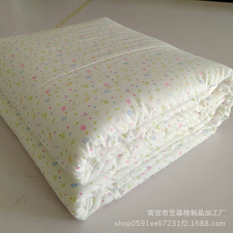 厂家直销 加厚手工棉花被 春秋被 全棉棉花被子