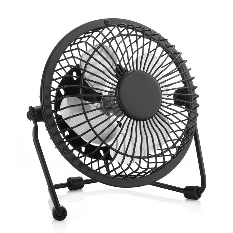 Wangteng Metal 4 inch Iron art Fan Office desktop PC Mute usb Small fan