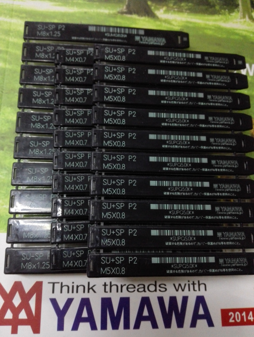 日本YAMAWA不锈钢丝锥天津代理SU-SP M8*1.25 不锈钢螺旋丝攻 