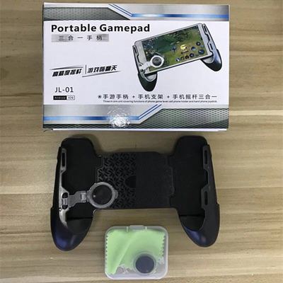 Hot models Triple Eat chicken mobile phone game Handle Bracket function Dissipate heat Handle Scalable Grip